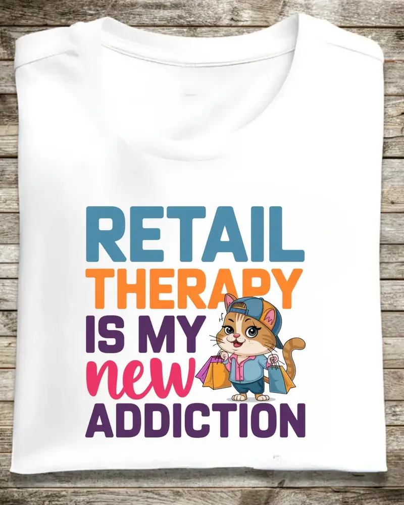 Retail Therapy Idiom Unisex Softstyle T-Shirts 1