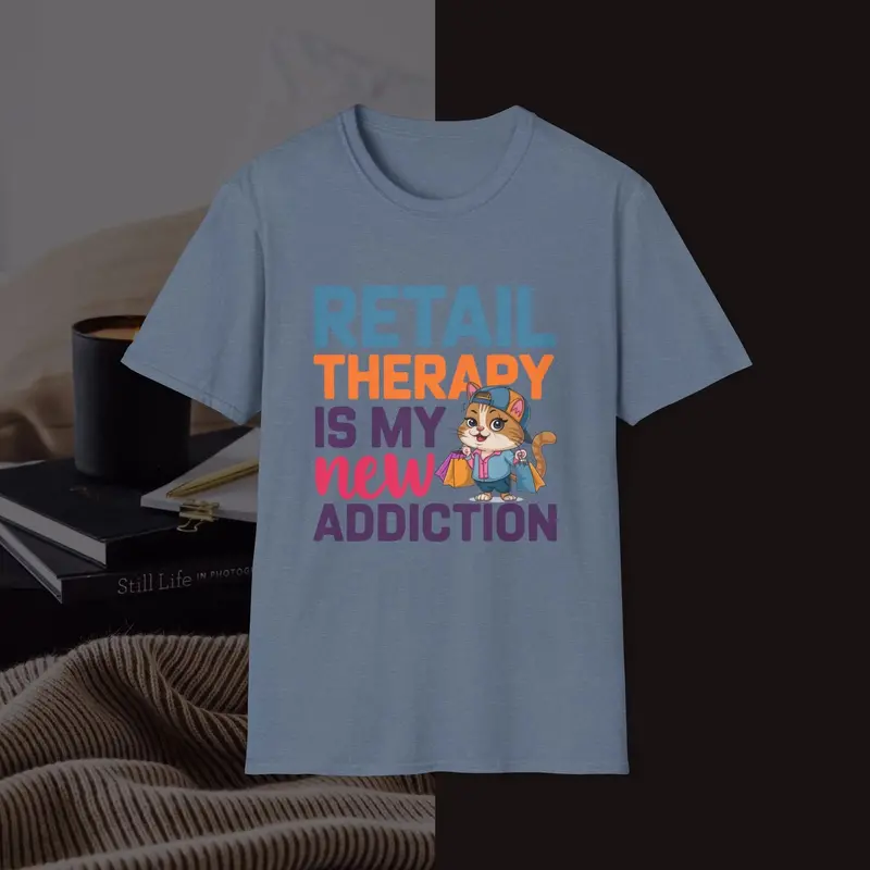 Retail Therapy Idiom Unisex Softstyle T-Shirts 10
