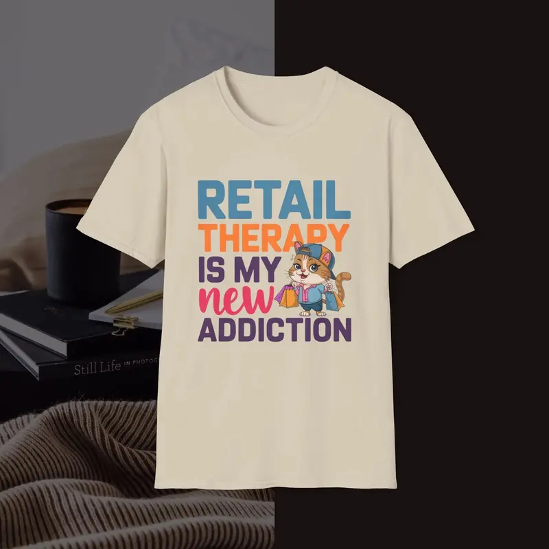 Retail Therapy Idiom Unisex Softstyle T-Shirts 6