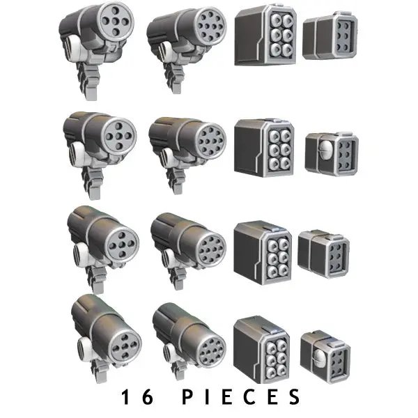 Retrobot Light Missiles [X16] 1