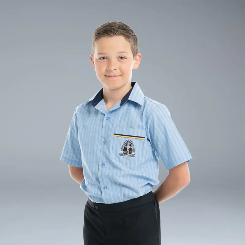 Rhac Boys Junior School Short Sleeve Shirt 1