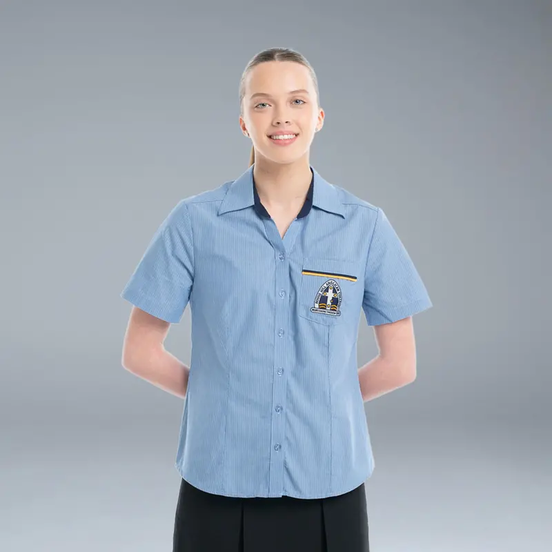 Rhac Girls Middle School Year 7 - 10 Short Sleeve Blouse 1