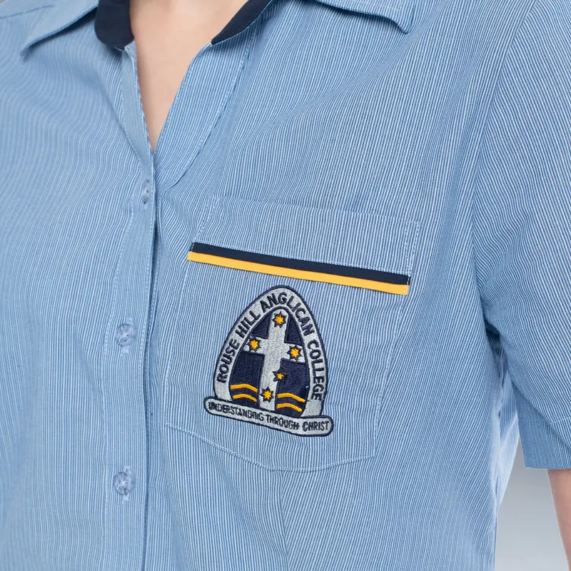 Rhac Girls Middle School Year 7 - 10 Short Sleeve Blouse 3