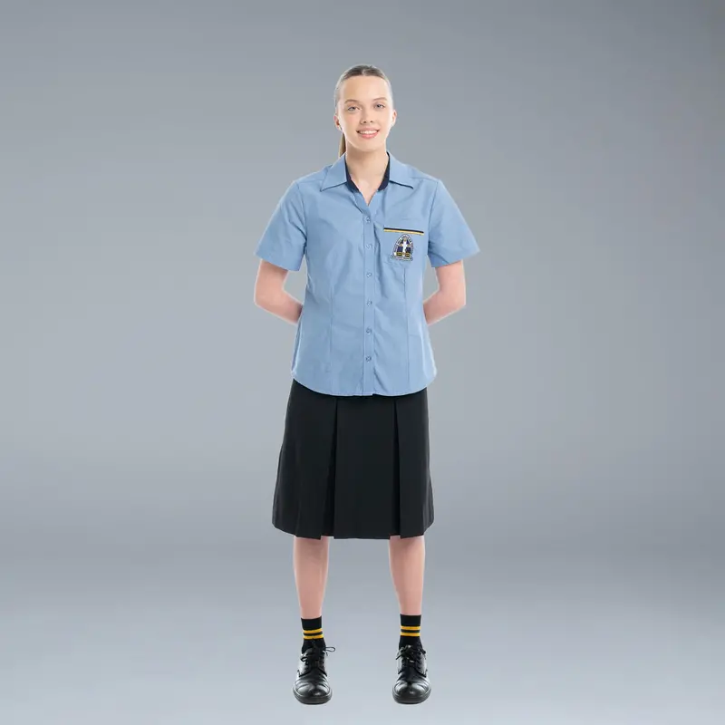 Rhac Girls Middle School Year 7 - 10 Short Sleeve Blouse 4