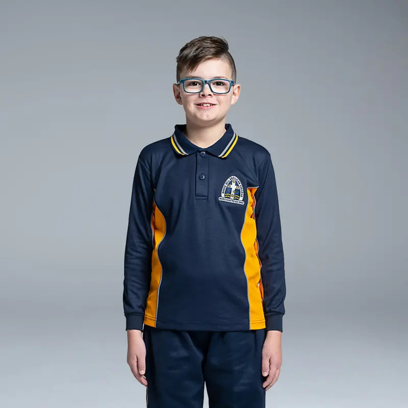 Rhac Long Sleeve Prep Polo 1