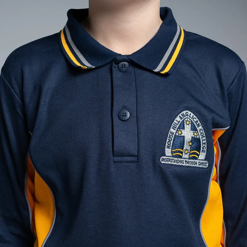 Rhac Long Sleeve Prep Polo 3