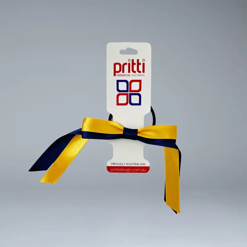 Rhac Navy And Gold Sports Bow 2