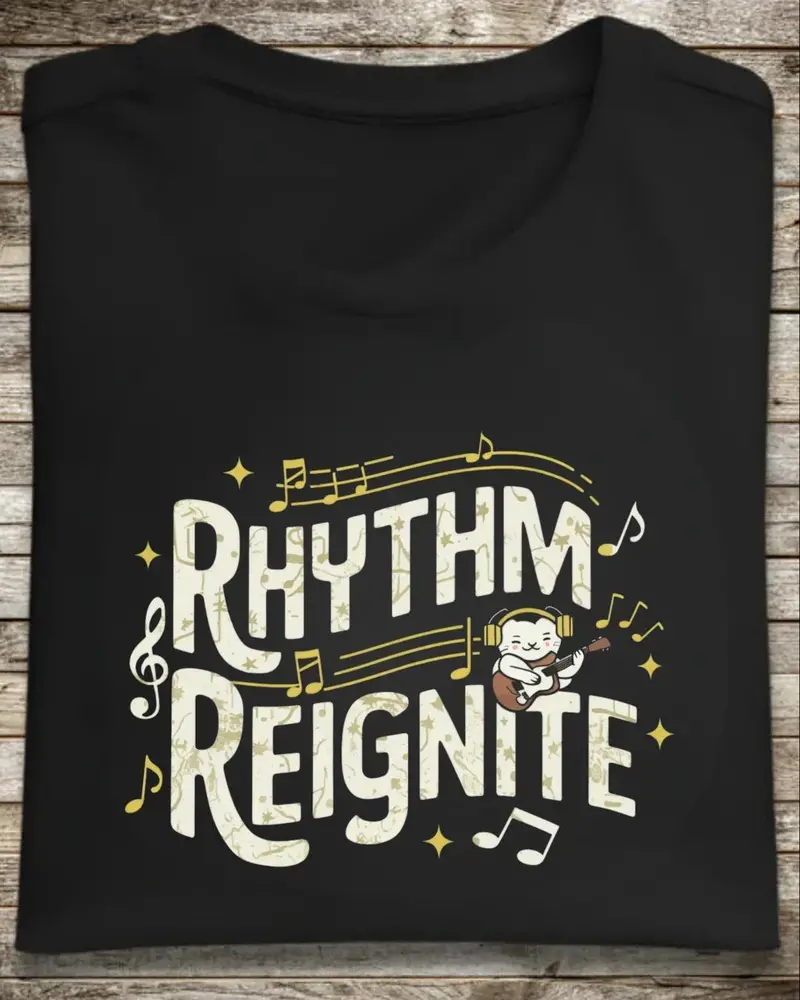 Rhythm Reignites Cotton T-Shirt 1