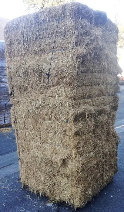Rice Straw Bales - Certified Weed Free (Biodegradable) - 46" X 15" X 22" - Made In The Usa 11