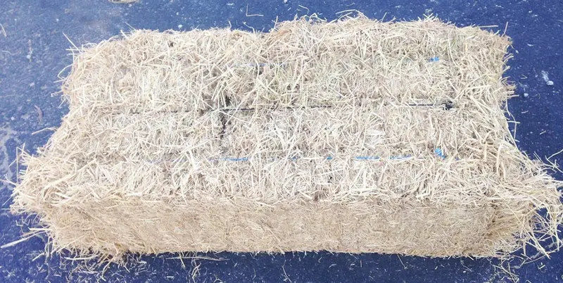 Rice Straw Bales - Certified Weed Free (Biodegradable) - 46" X 15" X 22" - Made In The Usa 12