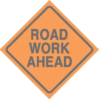 Road Work Ahead 1