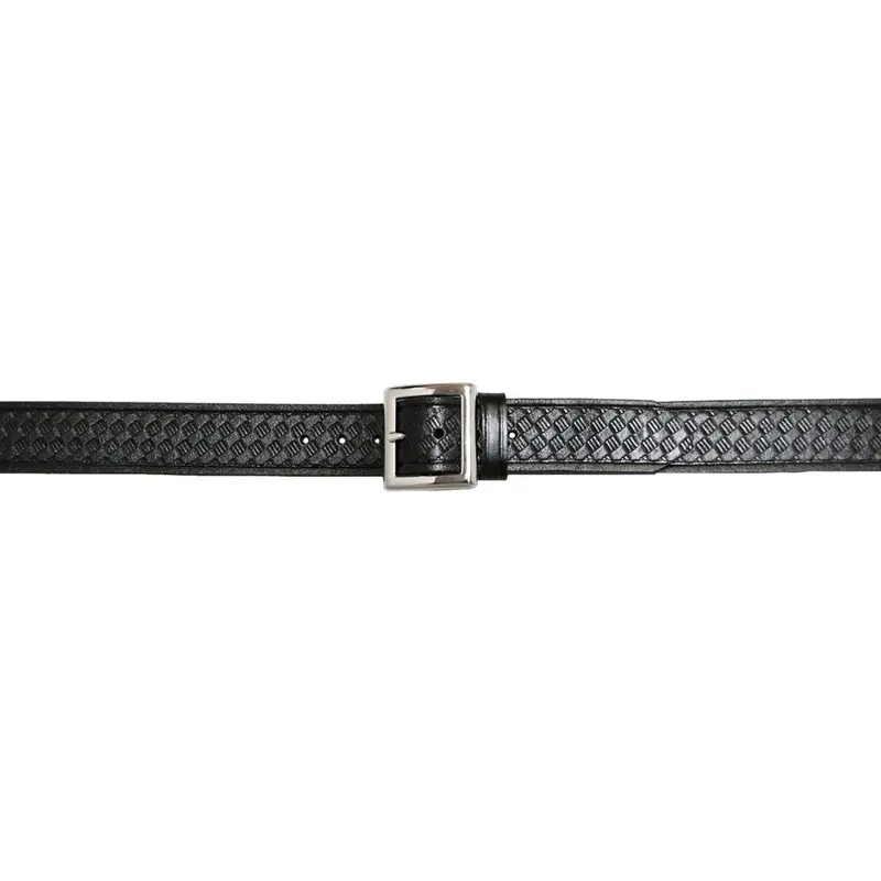Rogers-Whitley 1.5" Basketweave Leather Belt 1