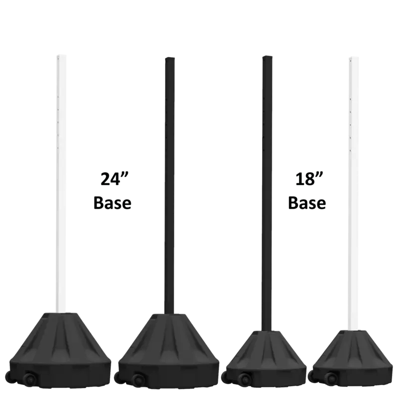 Roll-A-Post™ Portable Sign Post 1
