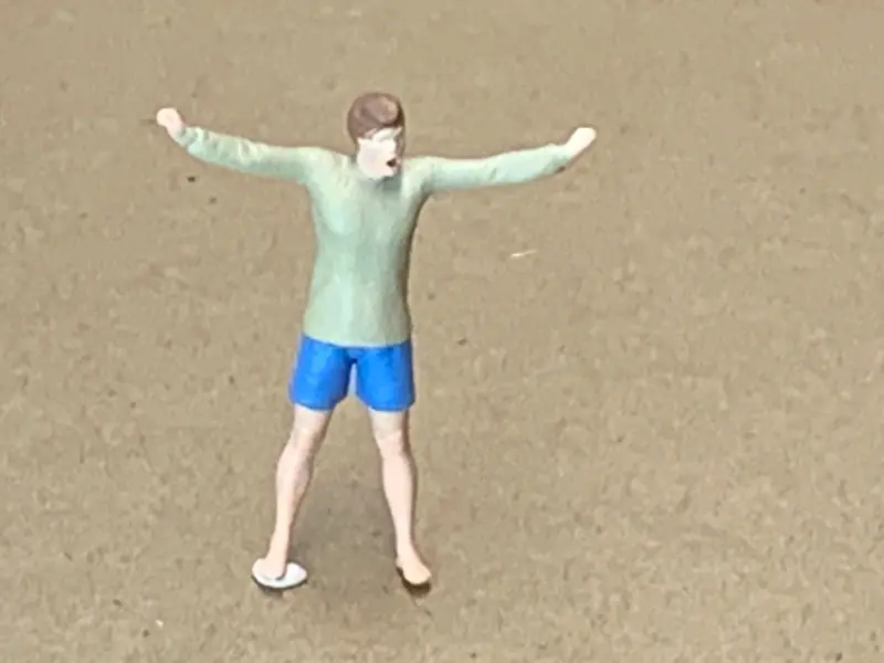 Ross Standing Waking-Up 1