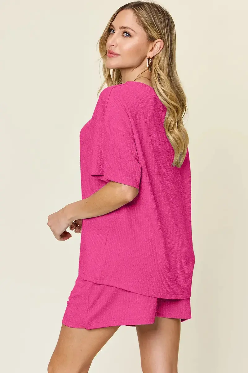 Round Neck Solid Set 3