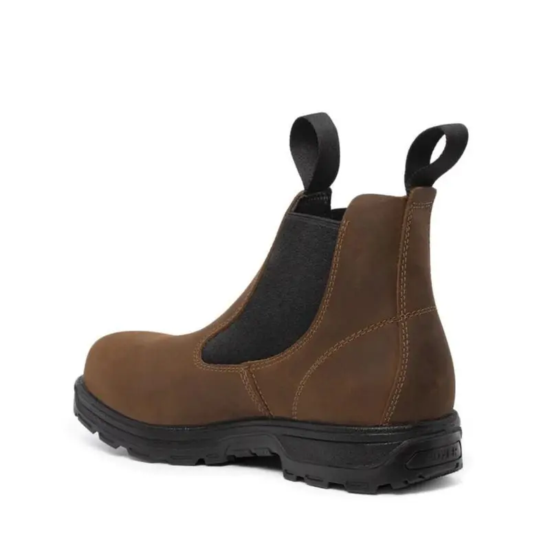 Royer 5631Gt Romeo Unisex Slip-On 6" Composite Toe Work Boot - Brown 3