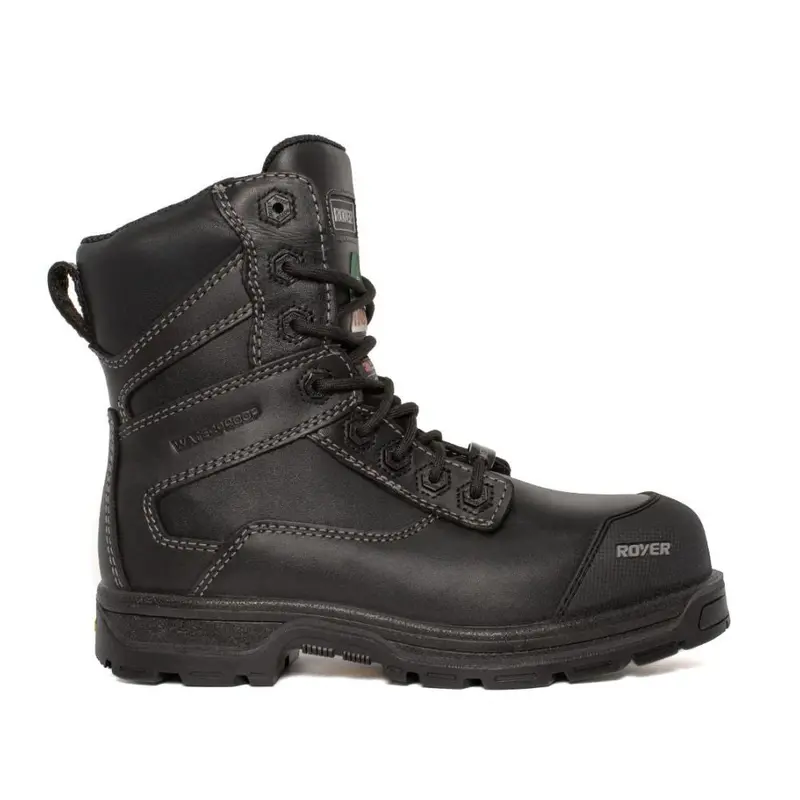Royer Agility Unisex 8" Winter Safety Composite Toe Work Boot With Vibram Arctic Grip 5707 1