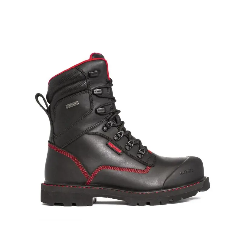 Royer Revolt Men's 8" Waterproof Composite Toe Safety Boot With Vibram - Black 8900Rt 1