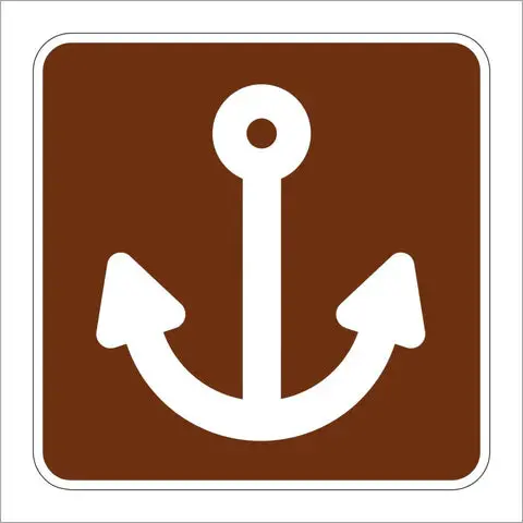 Rs-053 Marina Symbol Sign 1