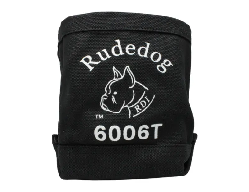 Rudedog Black Canvas Bolt Bag #B-6006T 1