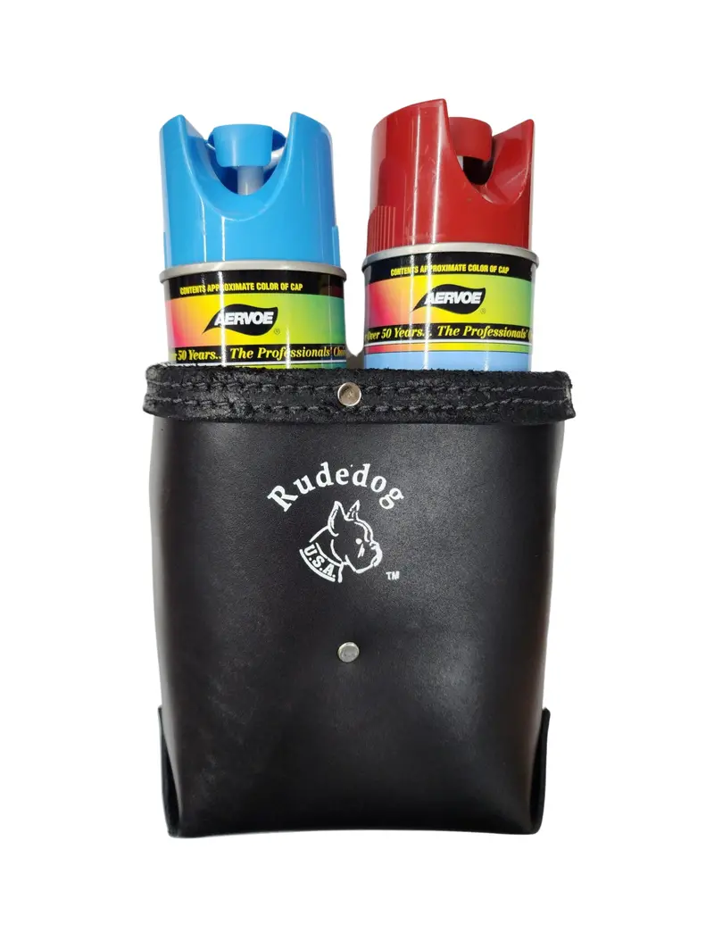 Rudedogusa 2-Can Spray Paint Leather Bag #1002 2