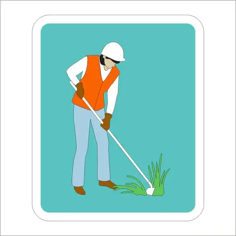S32-5 (Ca) Vegetation Control (Symbol) Sign 1