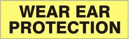Safety Decals 2"X9" 1
