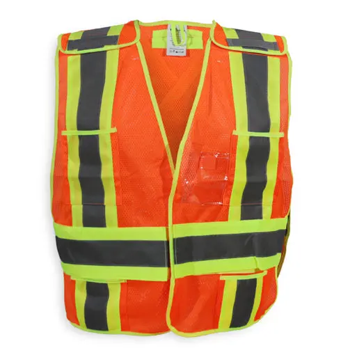 Safety Vest 100% Polyester Soft Mesh 1