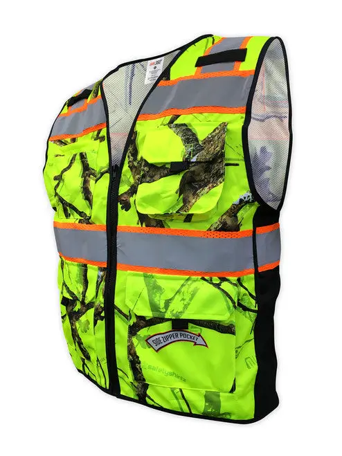 Safetyshirtz Backwoods© Camo Class 2 Safety Vest 1