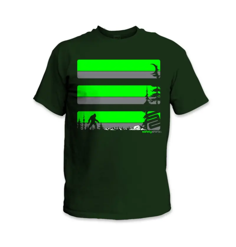 Safetyshirtz Kids' Youth Sasquatch Hi-Vis T-Shirt 1