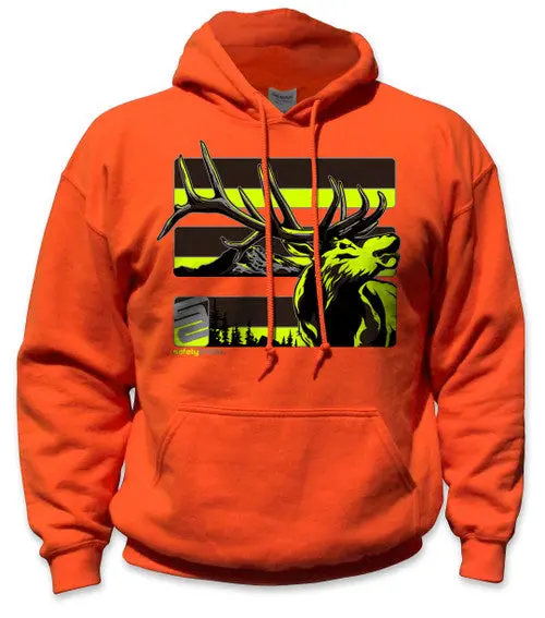 Safetyshirtz Men's Elk Graphic Hoodie 1