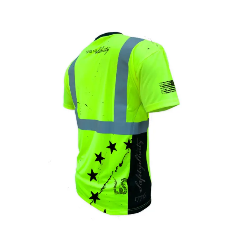 Safetyshirtz Ss360 1776 Class 2 Hi-Vis Safety T-Shirt 2
