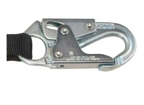 Safewaze 18" D-Ring Extender: Snap Hook, D-Ring #Fs813 1