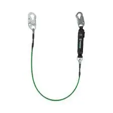Safewaze Leading Edge 6' Energy Absorbing Lanyard: Snap Hook 1
