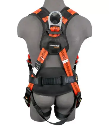Safewaze V-Line Construction Harness: 3D, Qc Chest, Tb Legs 2