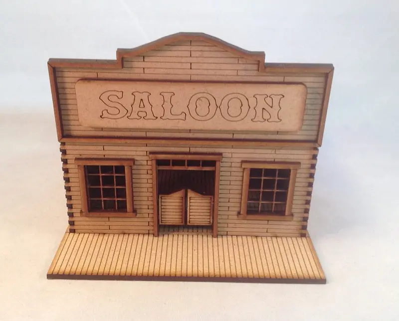 Saloon 28Mm Old West Building 1