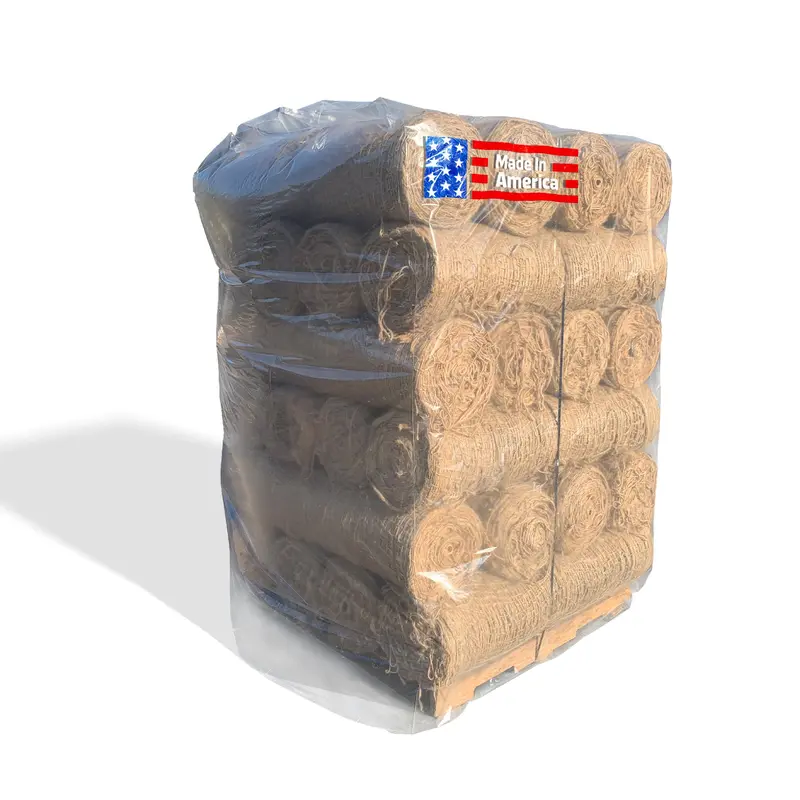 Sandbaggy Clear Pallet Covers | Made In Usa | Fits Large Pallets Up To 55" X 55" X 75" | Built W/ 1 Month Uv | 1.5 Mil Thick 1