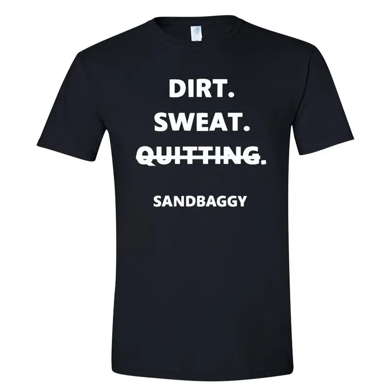 Sandbaggy Crew Neck T-Shirt (Black) 1
