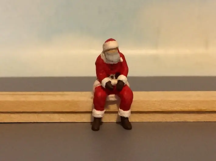 Santa Claus Sitting 1