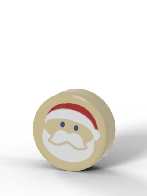Santa Sugar Cookie 1