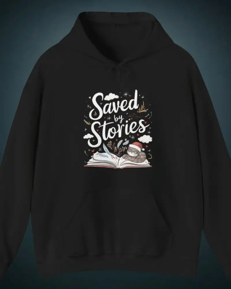 Saved By Stories Cotton Hoodie 1