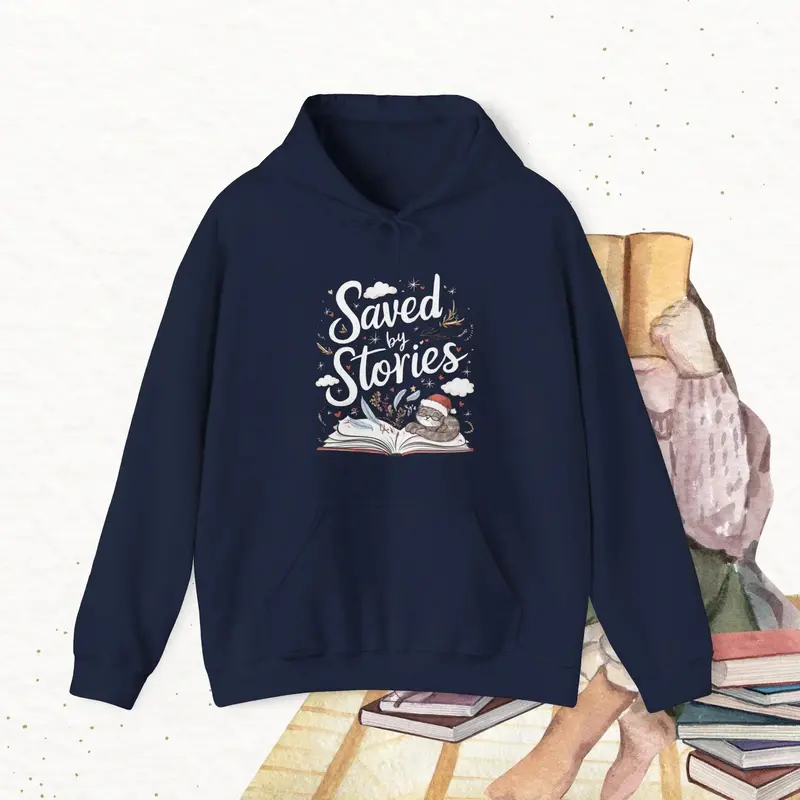 Saved By Stories Cotton Hoodie 10
