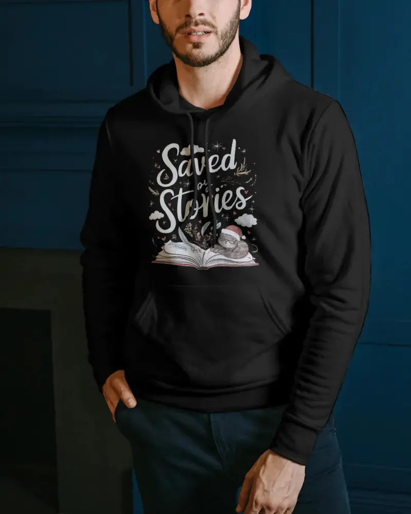 Saved By Stories Cotton Hoodie 5