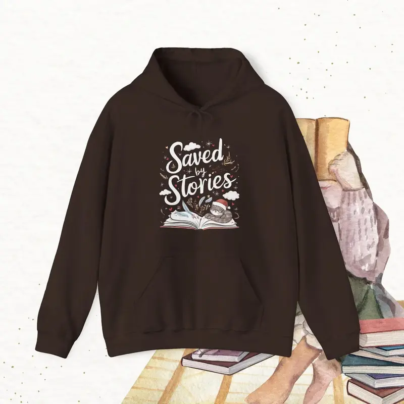 Saved By Stories Cotton Hoodie 9
