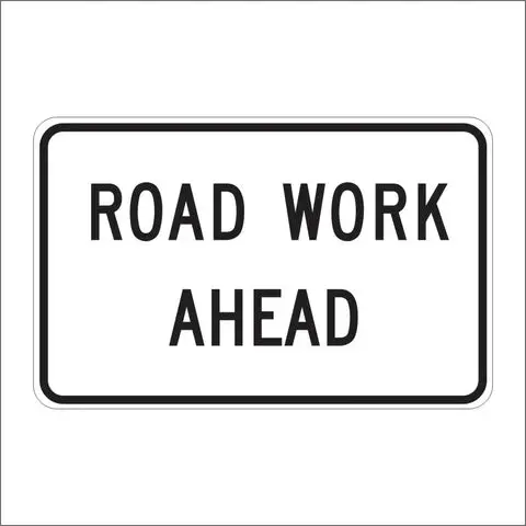 Sc10 (Ca) Alternate Road Work Ahead Sign 1