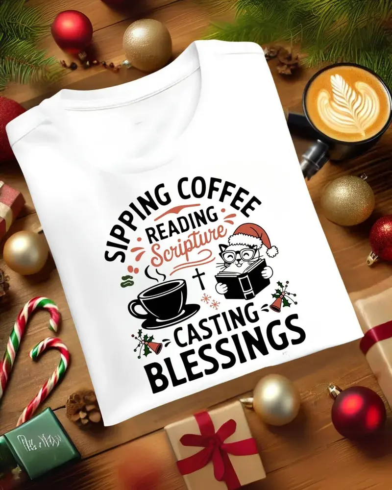 Scripture Sipper Cotton Tshirts 1