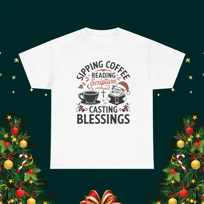 Scripture Sipper Cotton Tshirts 4