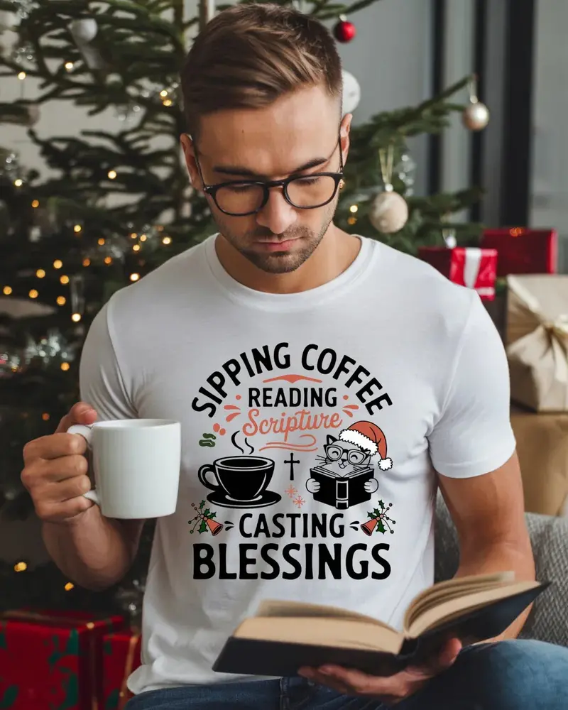 Scripture Sipper Cotton Tshirts 5