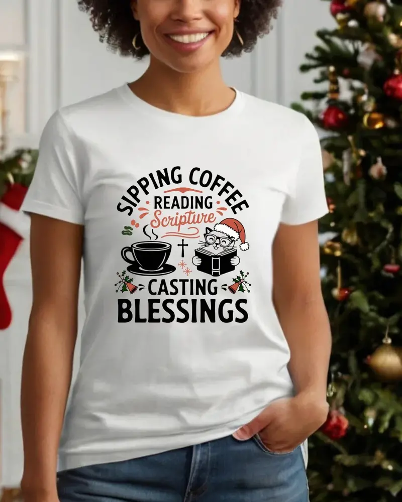 Scripture Sipper Cotton Tshirts 6