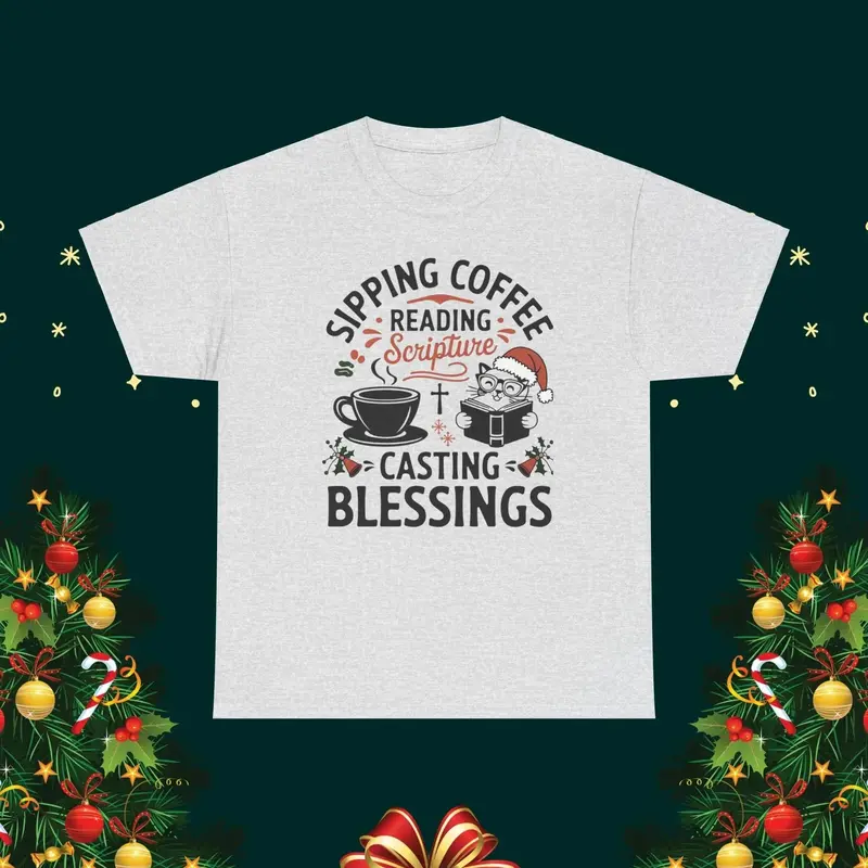 Scripture Sipper Cotton Tshirts 8